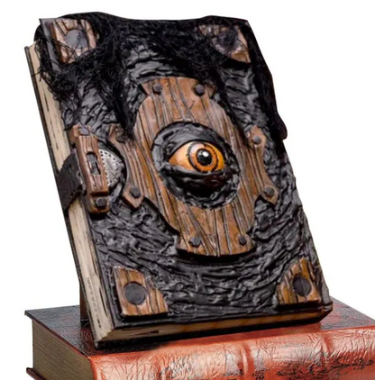 Cursed Demon Eye Book Decor