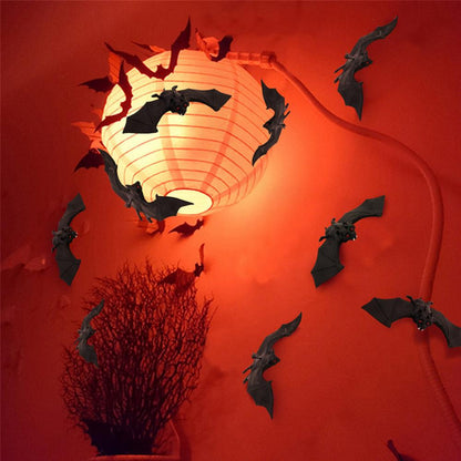 Realistic Hanging Bat Halloween Prop