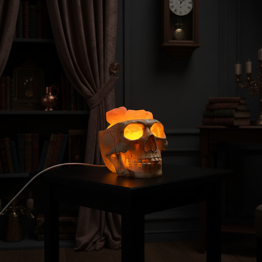 Crystal Skull Accent Lamp