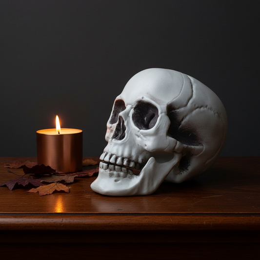 Realistic Halloween Skull Prop