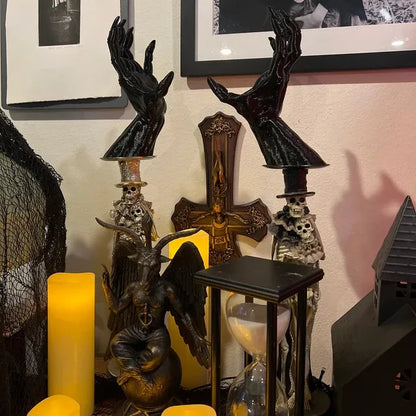Gothic Demon Hand Display