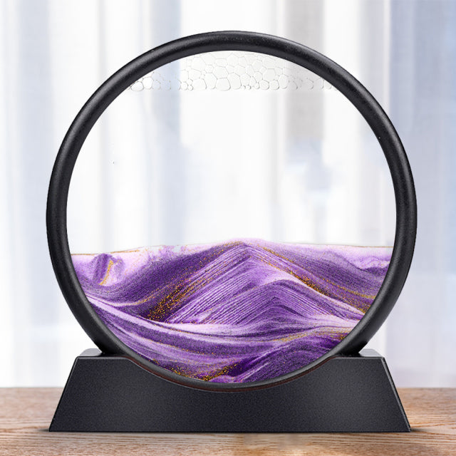Enchanted Quicksand Hourglass Lamp
