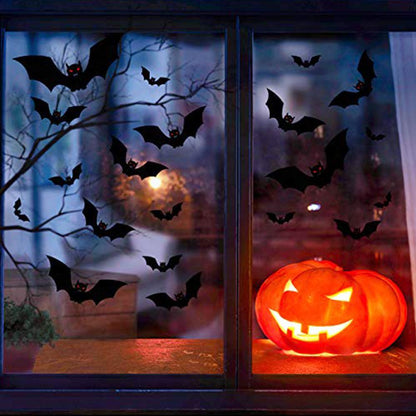 Realistic Hanging Bat Halloween Prop