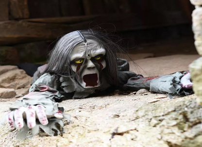Crawling Groundbreaker Zombie Prop