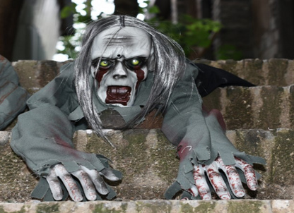 Crawling Groundbreaker Zombie Prop