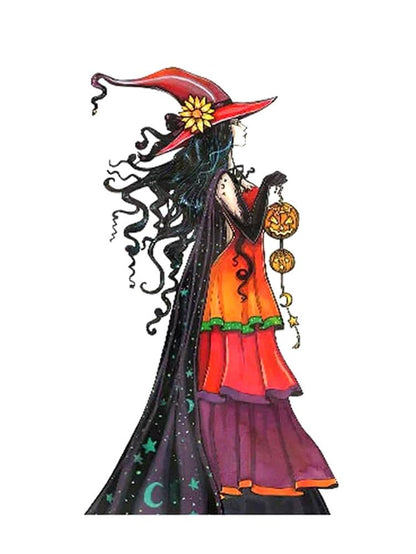 Metal Witch Garden Sign