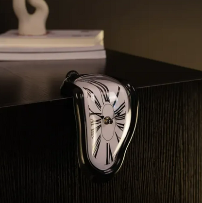 Gothic Melting Wall Clock