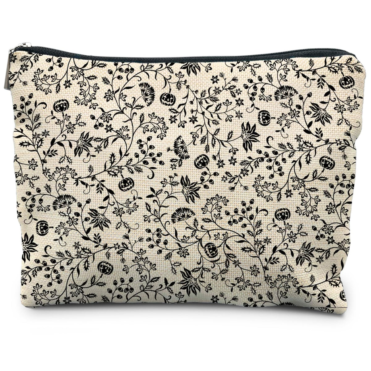 Botanical Halloween Makeup Bag