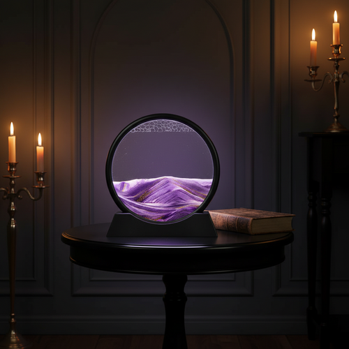 Enchanted Quicksand Hourglass Lamp