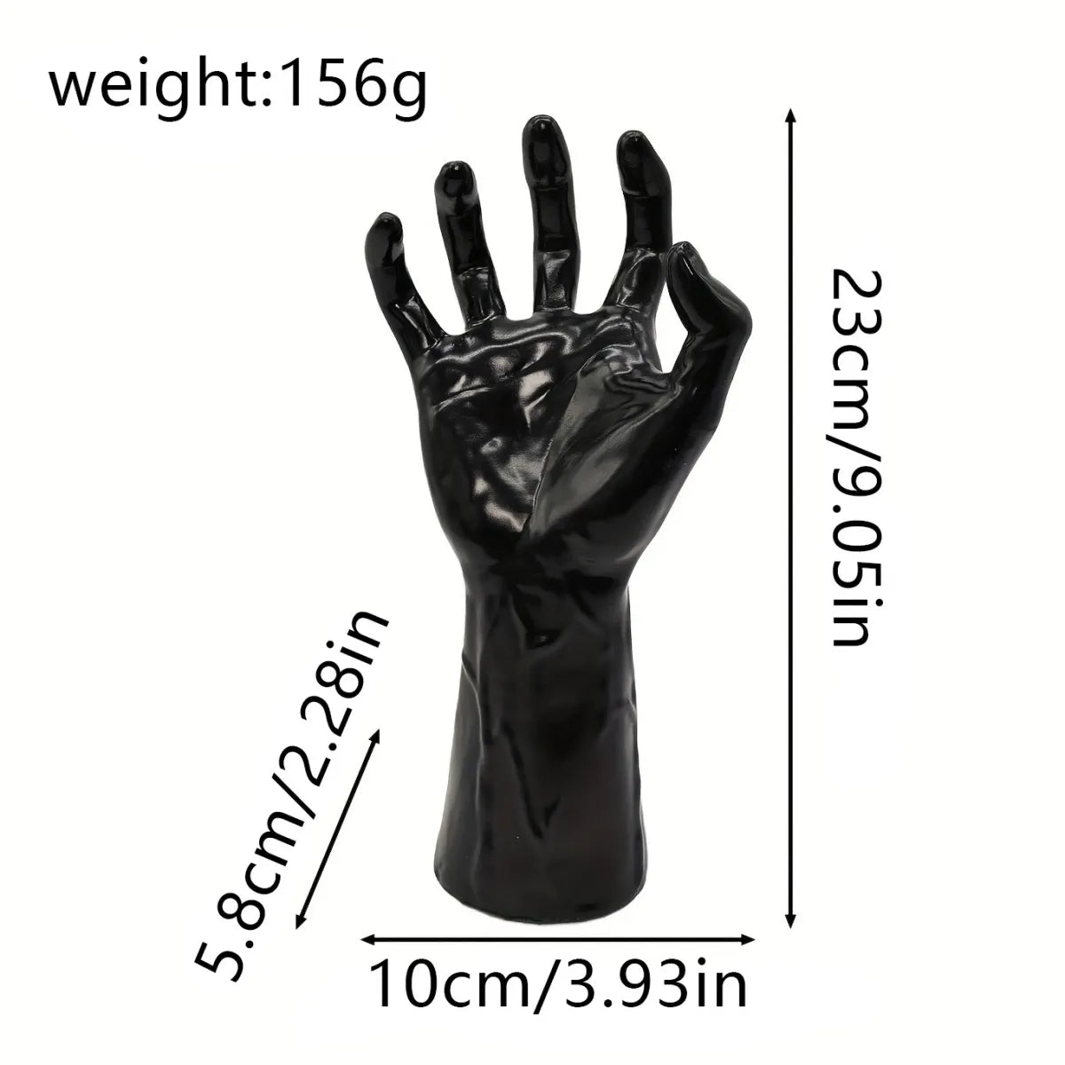 Gothic Demon Hand Display