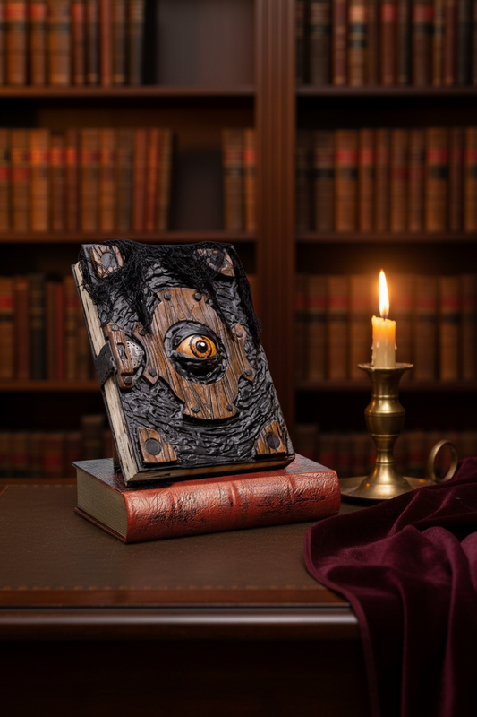 Cursed Demon Eye Book Decor
