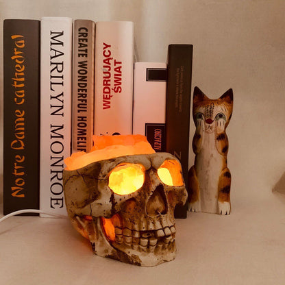 Crystal Skull Accent Lamp