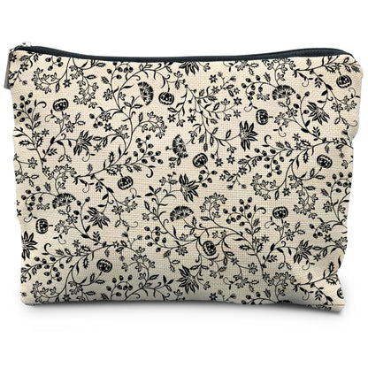 Botanical Halloween Makeup Bag