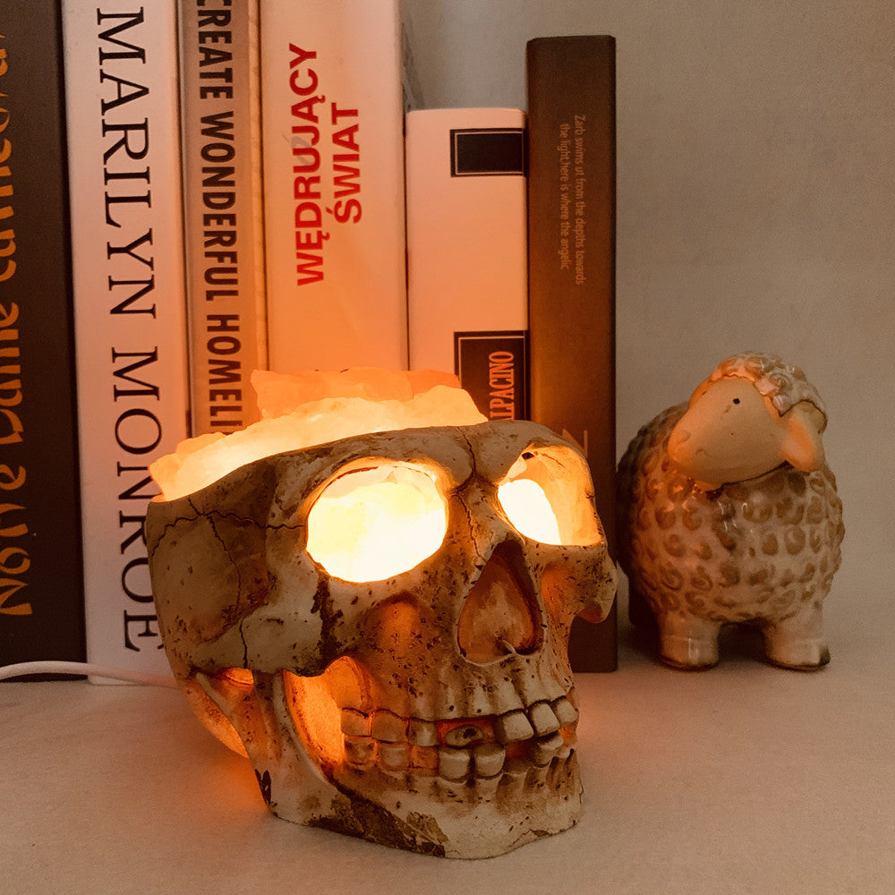 Crystal Skull Accent Lamp