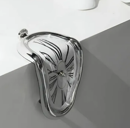 Gothic Melting Wall Clock