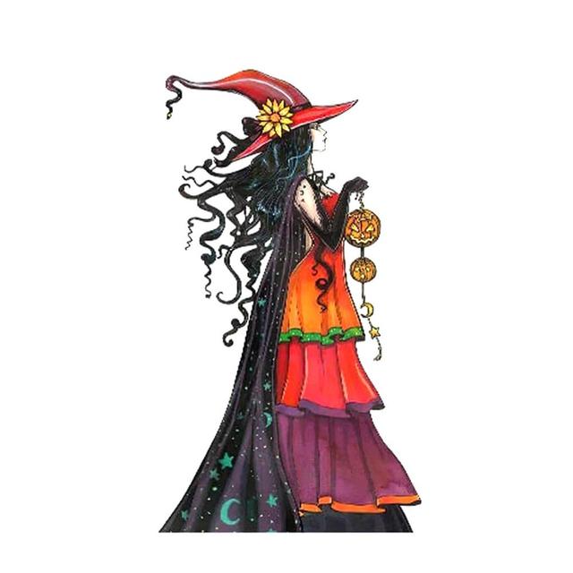 Metal Witch Garden Sign